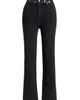 Frame Women's Le Sleek Studded Stretch Straight-Leg Jeans - 8