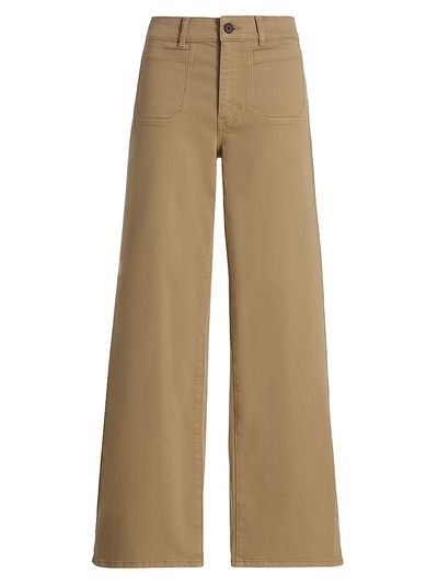 Frame Women's Le Slim High-Rise Wide-Leg Pants