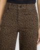 FRAME Women's Le Slim Palazzo Leopard-Print Jeans - 5