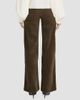 FRAME Women's Le Slim Palazzo Modernist Pocket Corduroy Pants - 3
