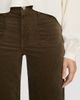 FRAME Women's Le Slim Palazzo Modernist Pocket Corduroy Pants - 5