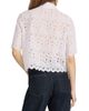 FRAME Women's Paisley Eyelet Crop Shirt - 6