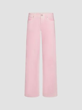FRAME Women's Petite Amelia Gray x FRAME The Pixie Wide-Leg Low Rise Jeans