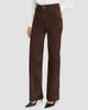 FRAME Women's Suede Slim Palazzo Pants - 4
