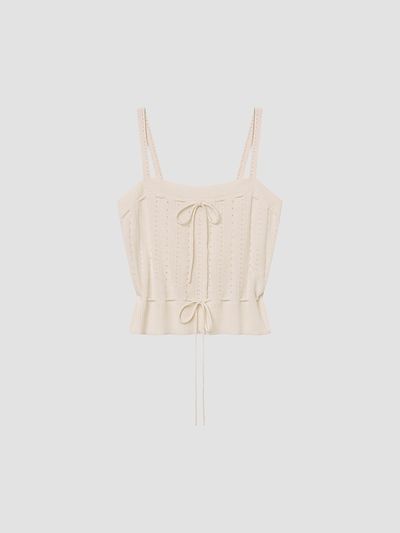 FRAME Women's The Cashmere Charm Crop Tank