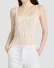 FRAME Women's The Cashmere Charm Crop Tank - 4