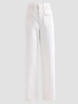 FRAME Women's The Collegiate Flap Pocket Jeans