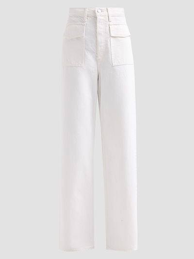 FRAME Women's The Collegiate Flap Pocket Jeans