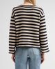 FRAME Women's The Easy Captain Striped Cotton-Cashmere Sweater - 3