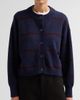 FRAME Women's The Easy Femme Striped Cardigan - 5
