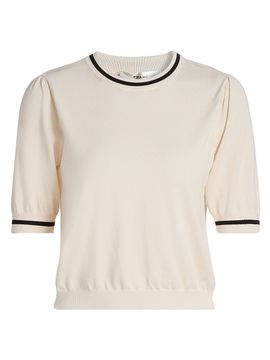 FRAME Women's The Gathered Knit Top