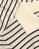 Frame Women's The Keyhole Striped Cotton-Blend Polo Shirt - 7