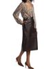 Frame Women's The Leather Trouser Skirt - 2