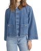 FRAME Women's The Mini Denim Swing Jacket - 4