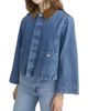 FRAME Women's The Mini Denim Swing Jacket - 5