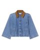 FRAME Women's The Mini Denim Swing Jacket - 9