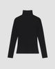 FRAME Women's The Shadow Cotton Turtleneck - 1