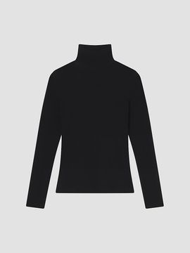 FRAME Women's The Shadow Cotton Turtleneck