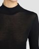FRAME Women's The Shadow Cotton Turtleneck - 5