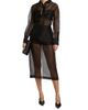 Frame Women's The Silk Organza Midi-Skirt - 2
