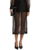 Frame Women's The Silk Organza Midi-Skirt - 3