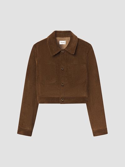 FRAME Women's The Small Cotton Corduroy Jacket