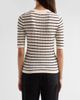 FRAME Women's The Stripe Pointelle-Knit Top - 3