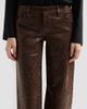 FRAME Women's The Suede Gray Pants - 5