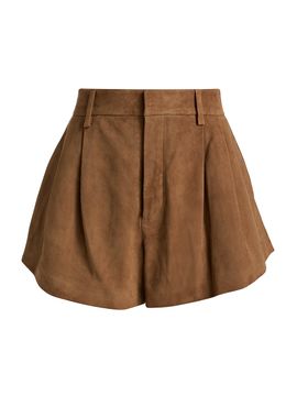 FRAME Women's The Suede Utility Shorts