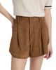 FRAME Women's The Suede Utility Shorts - 3