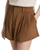 FRAME Women's The Suede Utility Shorts - 6