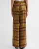 FRAME Women's Tiger-Striped Silk Lounge Pants - 3