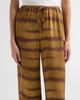 FRAME Women's Tiger-Striped Silk Lounge Pants - 5