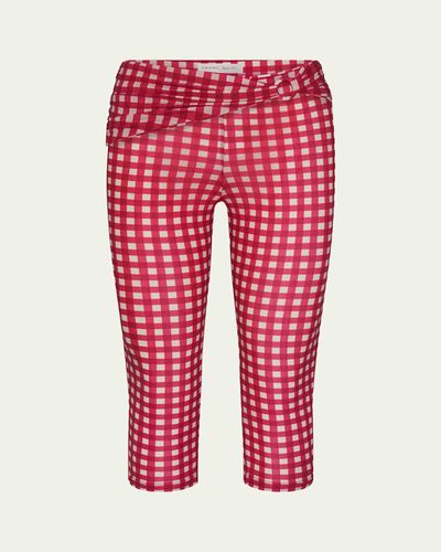 FRAME x Alexandra LeClerc The Casino Capri Pants