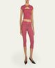 FRAME x Alexandra LeClerc The Casino Capri Pants - 2