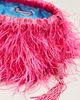 Frances Valentine Feather Pouf Handbag - 3