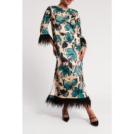 Frances Valentine Frances Valentine Belle Maxi Dress Abstract Meadow