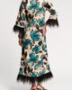 Frances Valentine Frances Valentine Belle Maxi Dress Abstract Meadow - 3