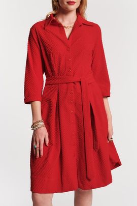 Frances Valentine Frances Valentine Bellini Dress Waffle Weave