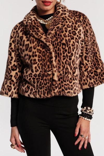 Frances Valentine Frances Valentine Blaine Jacket Leopard