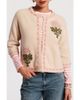 Frances Valentine Frances Valentine Border Flower Cardigan Heirloom Floral - 1