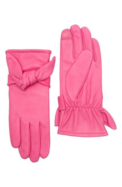 Frances Valentine Frances Valentine Bow Leather Gloves