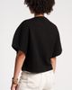 Frances Valentine Frances Valentine Carnegie Shrug Solid w/Floral Button 100% Merino Wool - 4