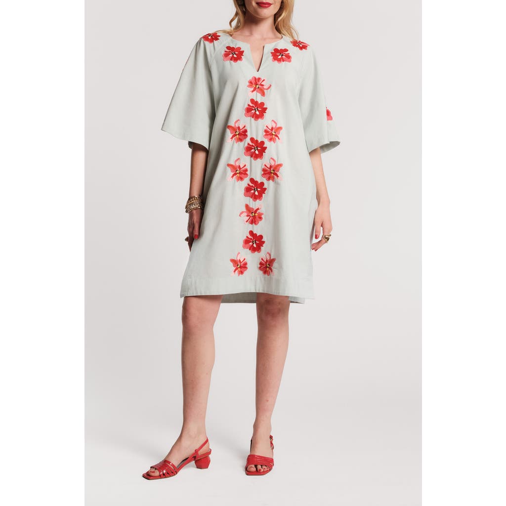 Frances Valentine Frances Valentine Charming Caftan Mini Georgia Embroidery