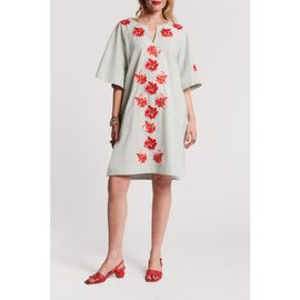 Frances Valentine Frances Valentine Charming Caftan Mini Georgia Embroidery