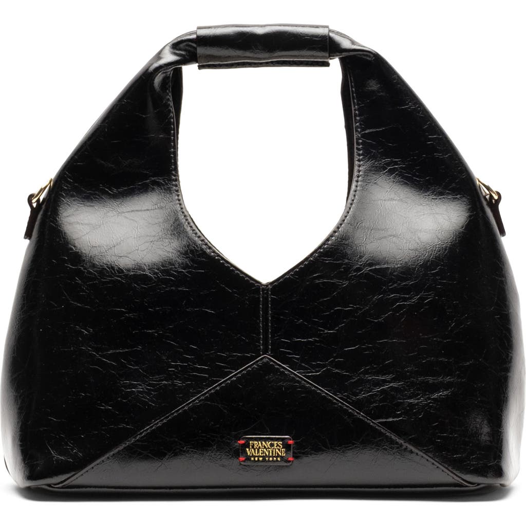 Frances Valentine Frances Valentine Crescent Crinkled Leather Tote