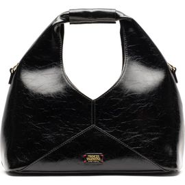 Frances Valentine Frances Valentine Crescent Crinkled Leather Tote