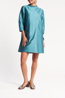 Frances Valentine Frances Valentine Diplomat Mini Dress with Sleeves