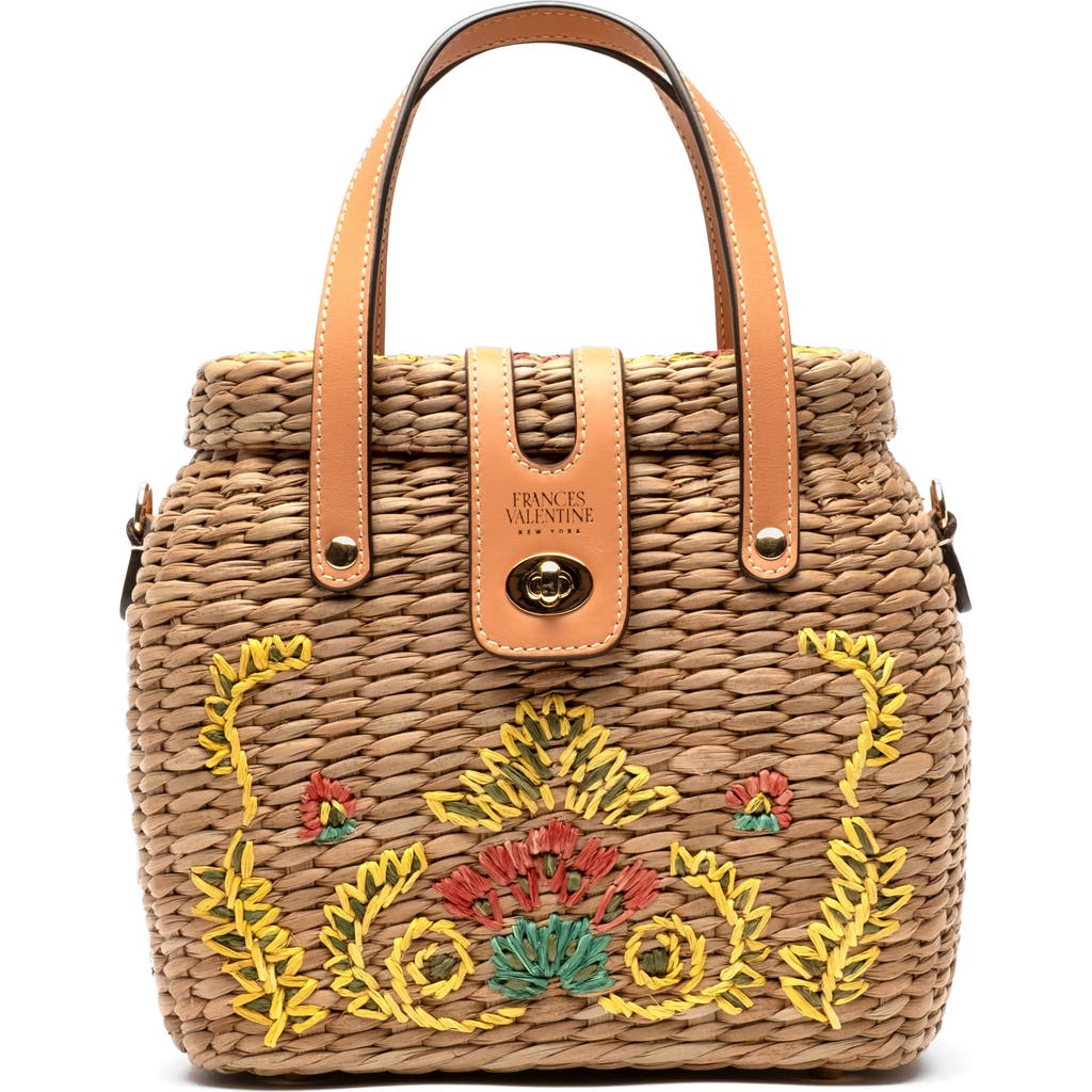 Frances Valentine Frances Valentine Harriet Wicker Top Handle Bag