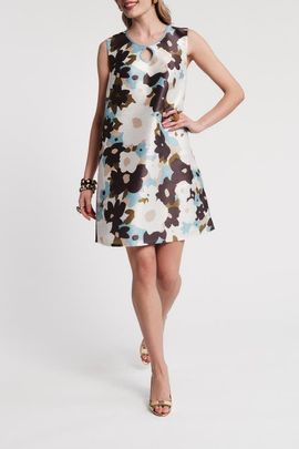 Frances Valentine Frances Valentine Jean Keyhole Shift Dress Morning Dew